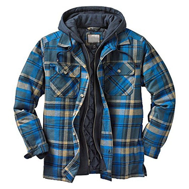 dicke Holzfällerjacke