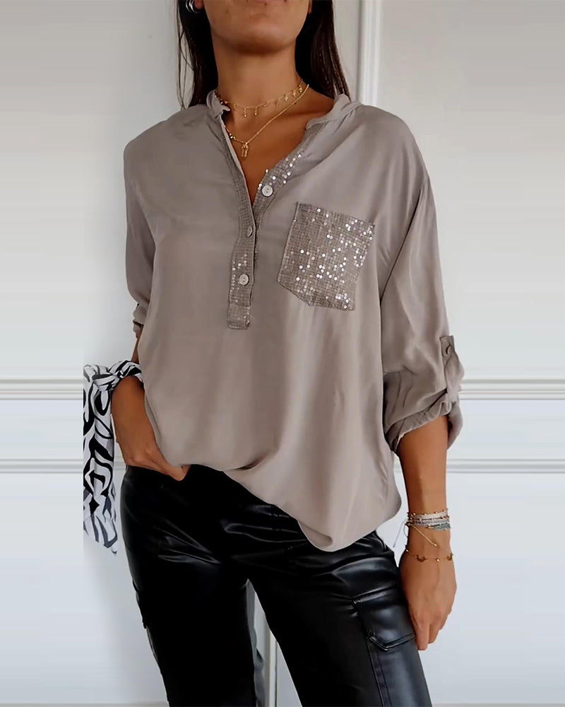 Jorinna - Stylisches Top mit Pailletten für Frauen