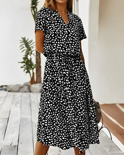 Layla - Buntes Kleid mit Druck