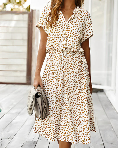 Layla - Buntes Kleid mit Druck