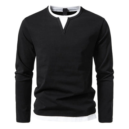 Vigorous™ | Henley mit langen Ärmeln