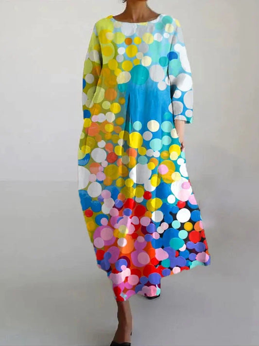 Sally -Legeres Kleid mit Blumendruck für Damen