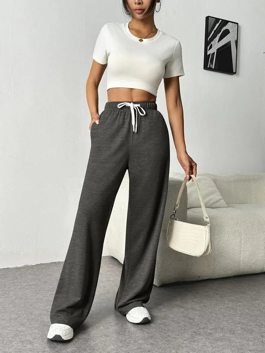 Amelie - Elegante weite Herbst- und Winterhose für Frauen