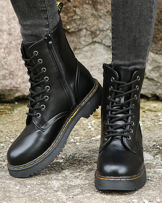 Stylische Stiefeletten für Frauen mit Schnürverschluss Trends