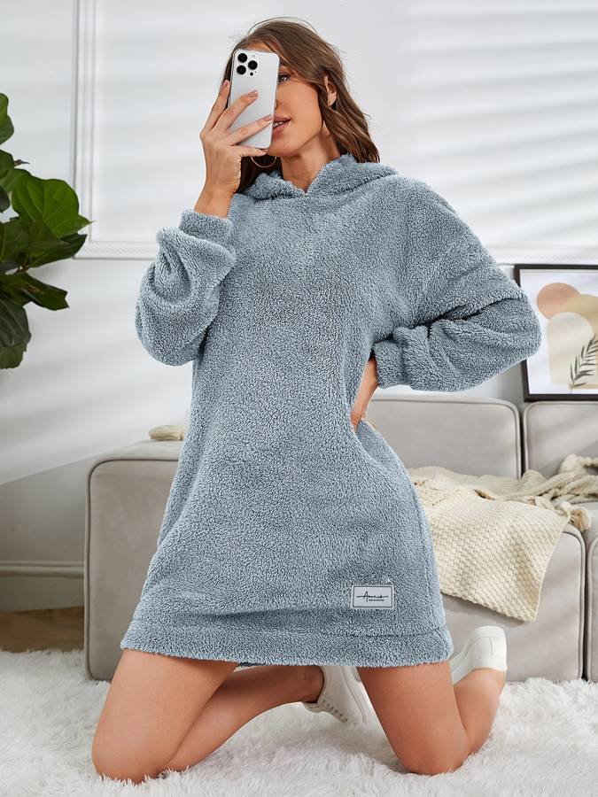 Diana - Kuscheliger Teddy Hoodie für Frauen