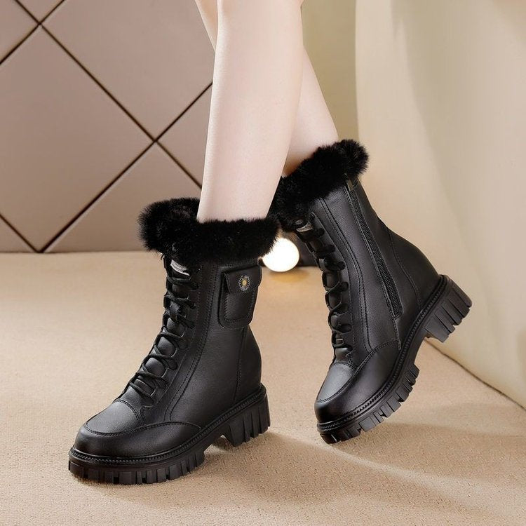Lene - Downy Kragenstiefel für Frauen