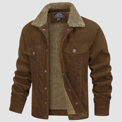 Peter - trendige Cordjacke für Männer