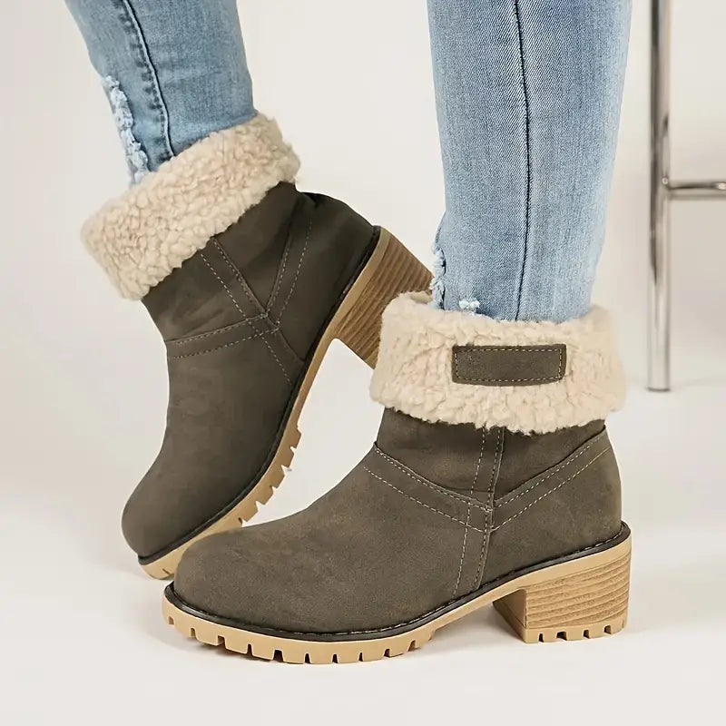 Olga - Gefütterte Freizeitstiefel Herbst/Winter