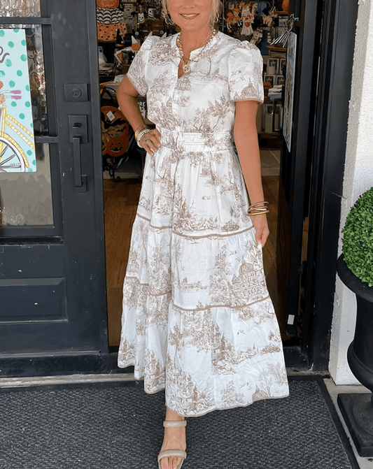 Klassisches Maxikleid mit Charme