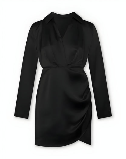 Dracen | Elegantes Satinkleid