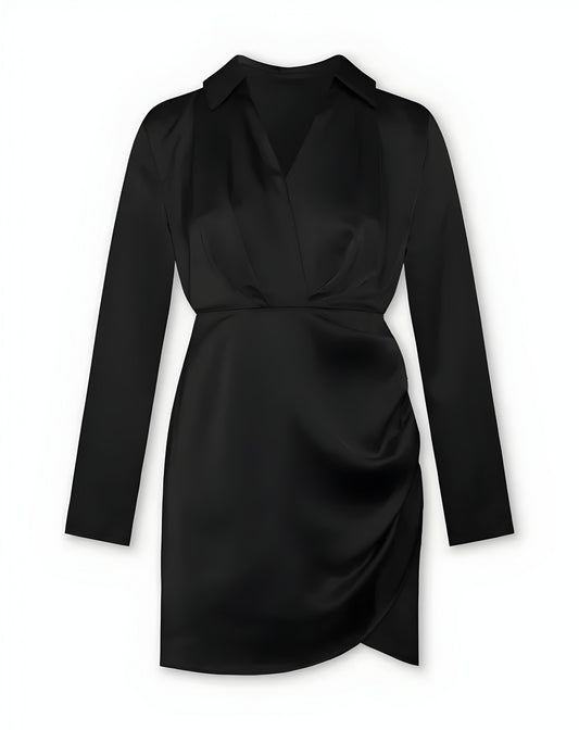 Dracen | Elegantes Satinkleid