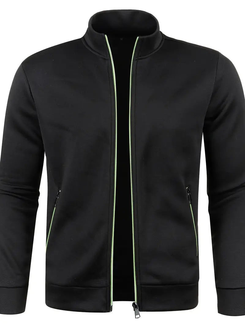Youzi™ | Moderne Strickjacke mit durchgehendem Reißverschluss