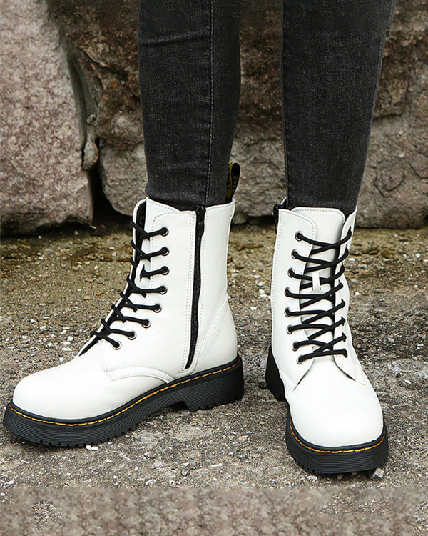 Stylische Stiefeletten für Frauen mit Schnürverschluss Trends