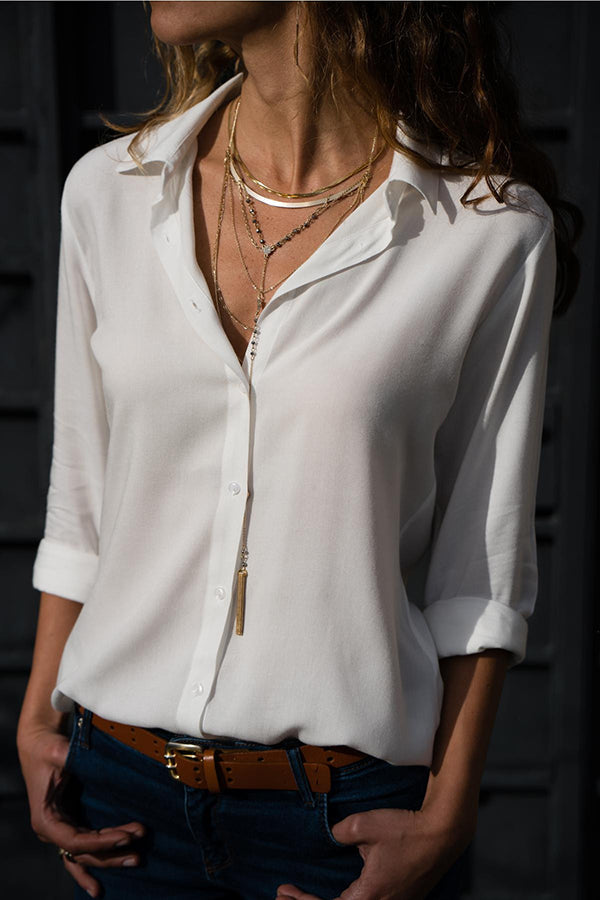 Trevori™ | Elegantes Hemd mit Knöpfen für einen professionellen Stil