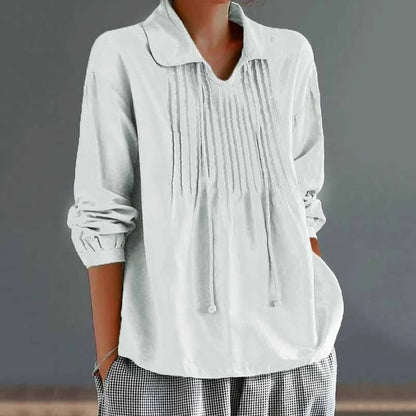 Leny - Plissee-Bluse für Frauen