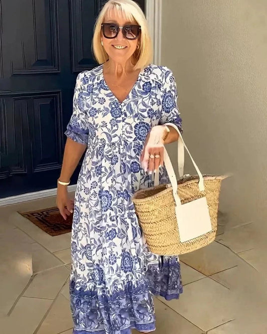 Elegantes und bequemes Sommerkleid
