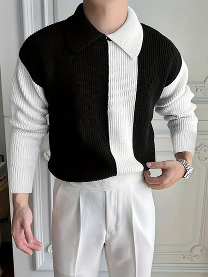 Henrik – longsleeve im koreanischen Stil für männer