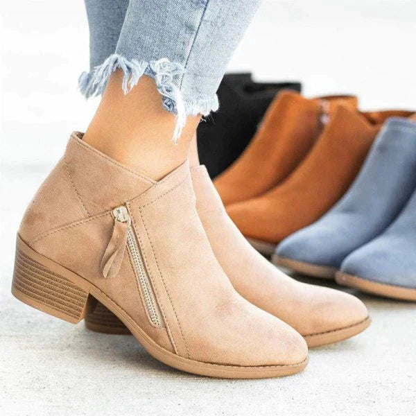 Moly™ | Bequeme Stiefeletten mit Absätzen
