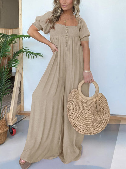 Amandine - Bequeme weite Overalls