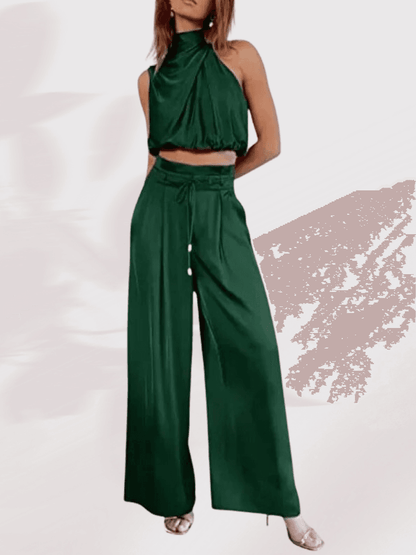 Stylisches Damen-Halfterneck-Kleid