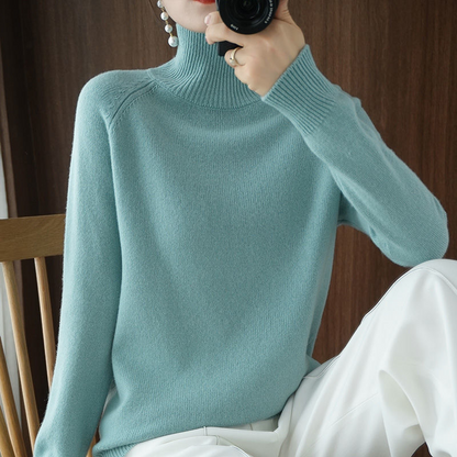 Lina - Bequemer Rollkragenpullover