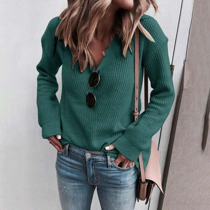 Amelie - Warmer und eleganter Winterpullover für Frauen