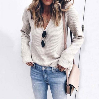 Amelie - Warmer und eleganter Winterpullover für Frauen