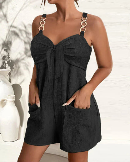 Lexi Jumpsuit mit Kettenriemen | Elegant und stilvoll