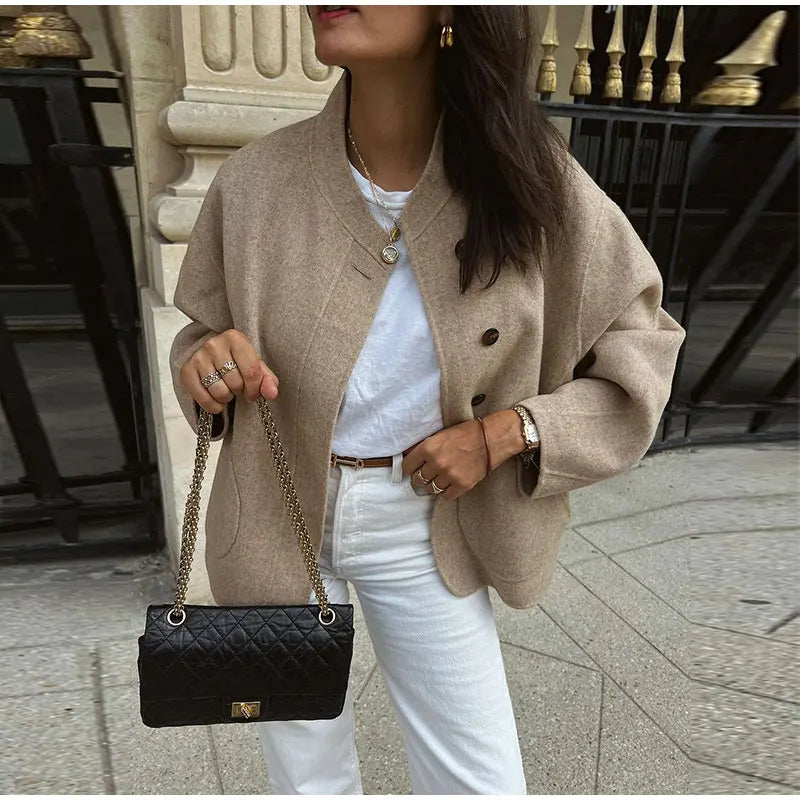 Nina Vintage Wintermantel | Trendy & Warm