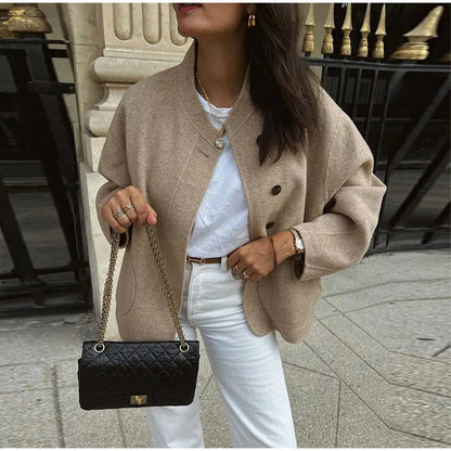 Nina Vintage Wintermantel | Trendy & Warm