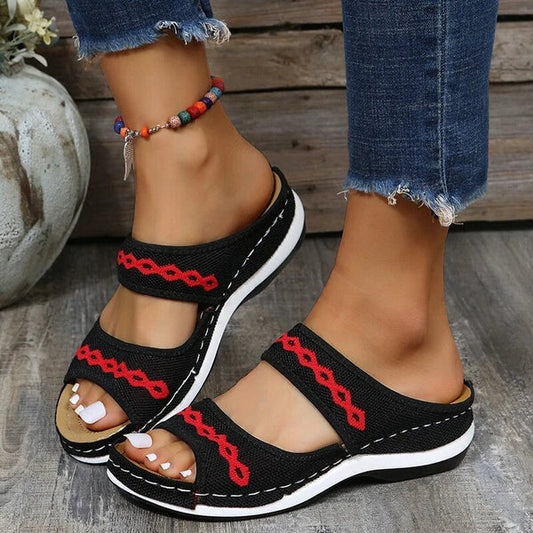 Guadalupe® | Orthopädische Diabetiker-Laufsandalen mit Orthesen
