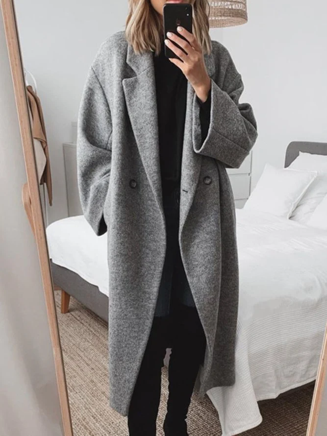 Aida - Elegante lange Jacke für Frauen