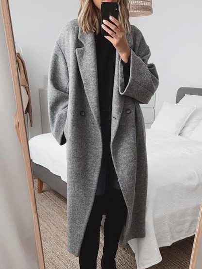 Aida - Elegante lange Jacke für Frauen