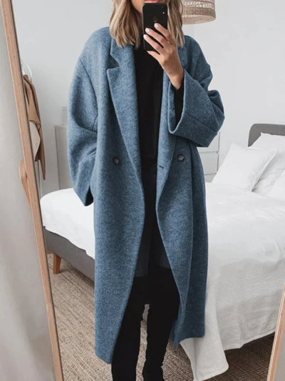 Aida - Elegante lange Jacke für Frauen