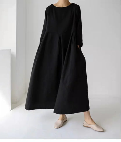Idris - Langärmeliges Kleid