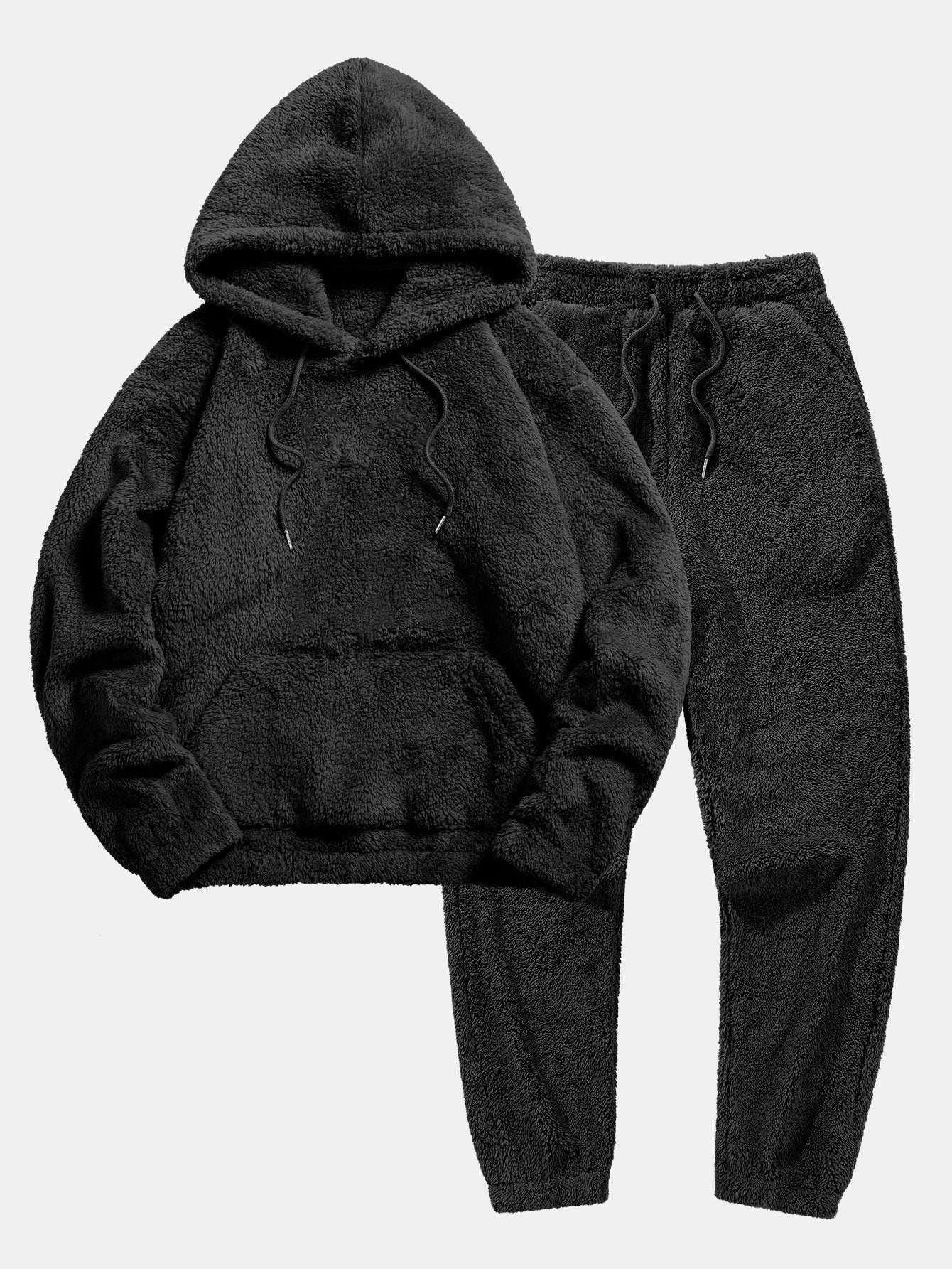 Clara - Kuscheliges Set aus Teddystoff mit Hoodie und Jogginganzug für Frauen