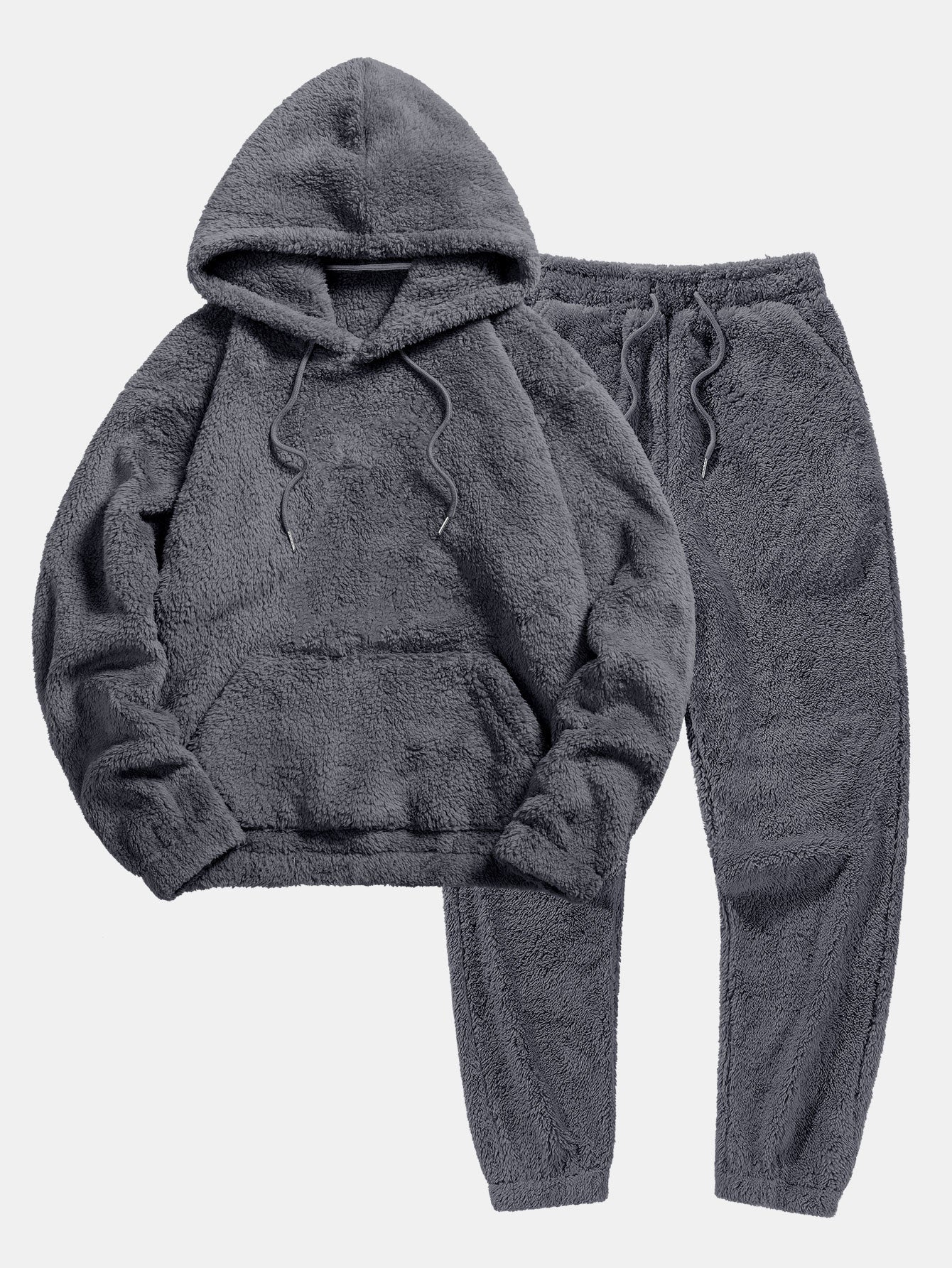 Clara - Kuscheliges Set aus Teddystoff mit Hoodie und Jogginganzug für Frauen