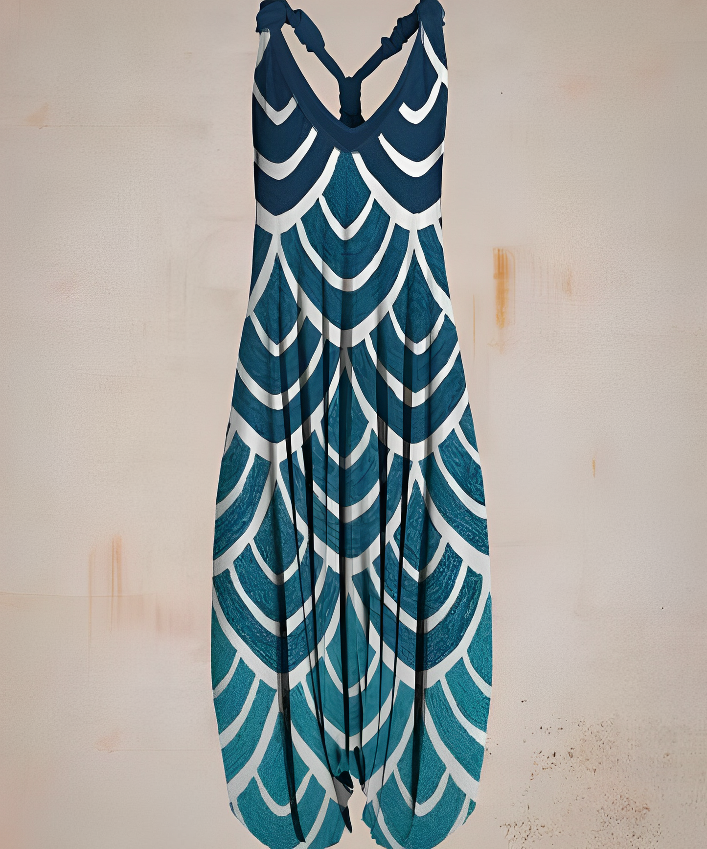 Lässiger Jumpsuit im Bohemian-Stil