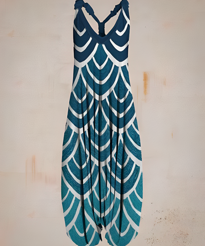 Lässiger Jumpsuit im Bohemian-Stil