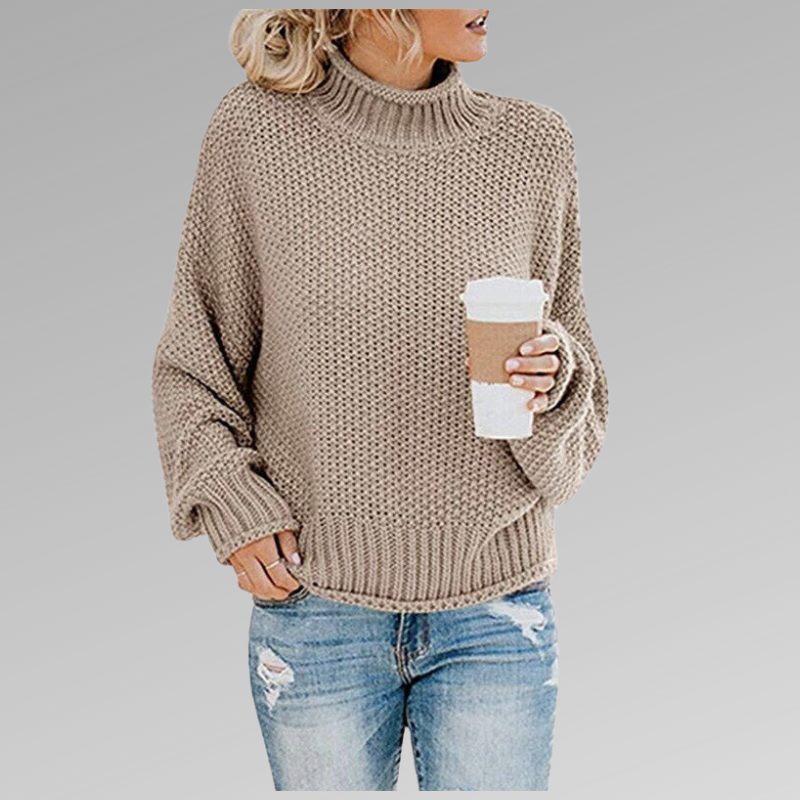 Elegant und warm: ein stilvoller Strickpullover für kuschelige Tage