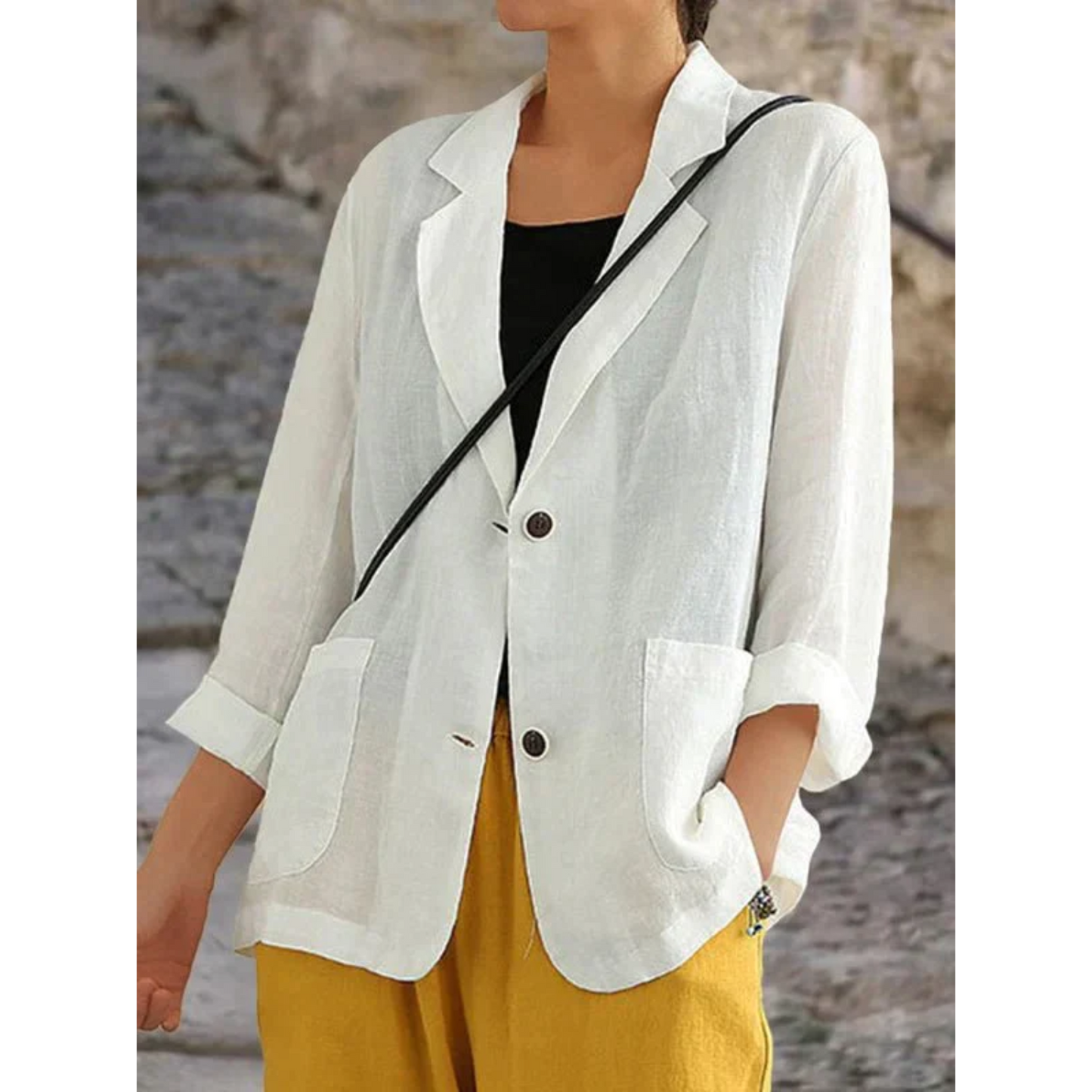 Sophie | Stilvoller Leinenblazer