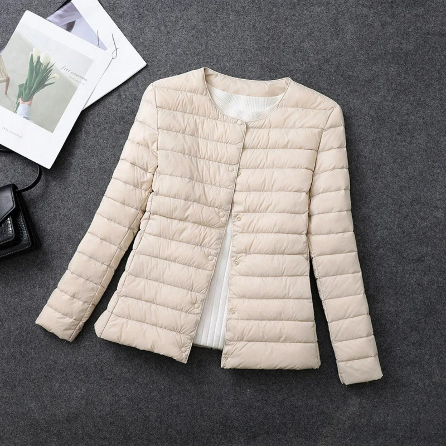 Evie - leichte gesteppte Daunenjacke