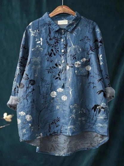 Lorventis™ | Florale Bluse Elegant und vielseitig einsetzbar