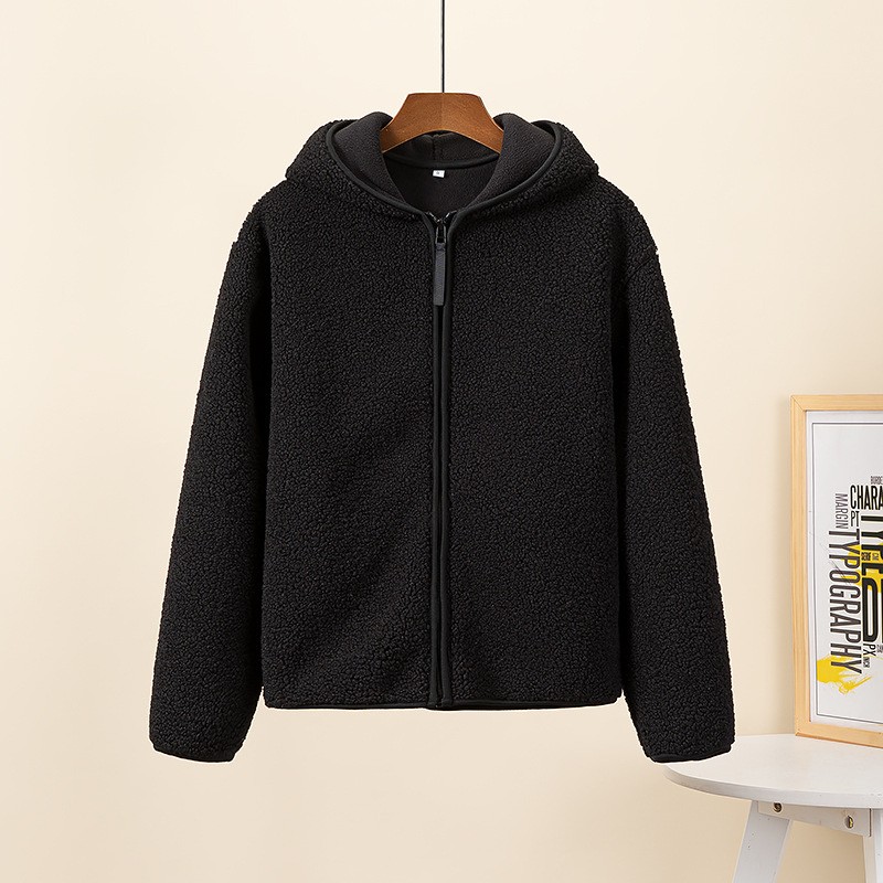 Amara - Warme Fleecejacke für Frauen, Hoodie mit langen Ärmeln und Reißverschluss