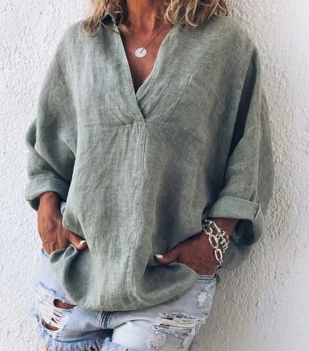 BLAIRE - STILVOLLE UND TRENDIGE BLUSE IBIZA
