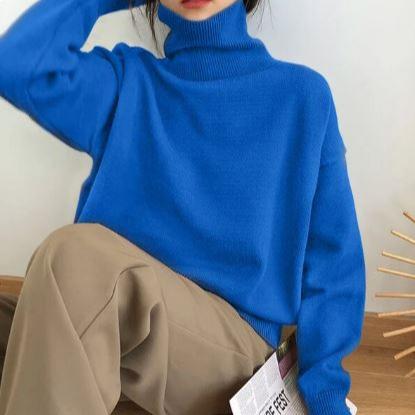 Lena - Eleganter Rollkragenpullover für Frauen