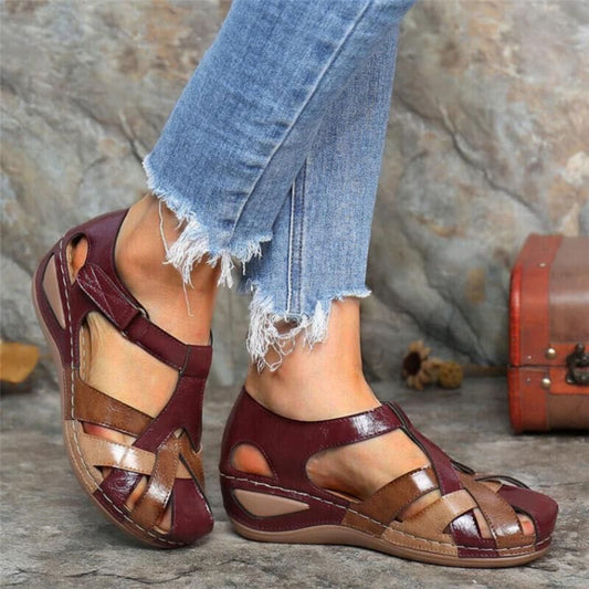 Jacinta® | Damen Sandalen mit Keilabsatz