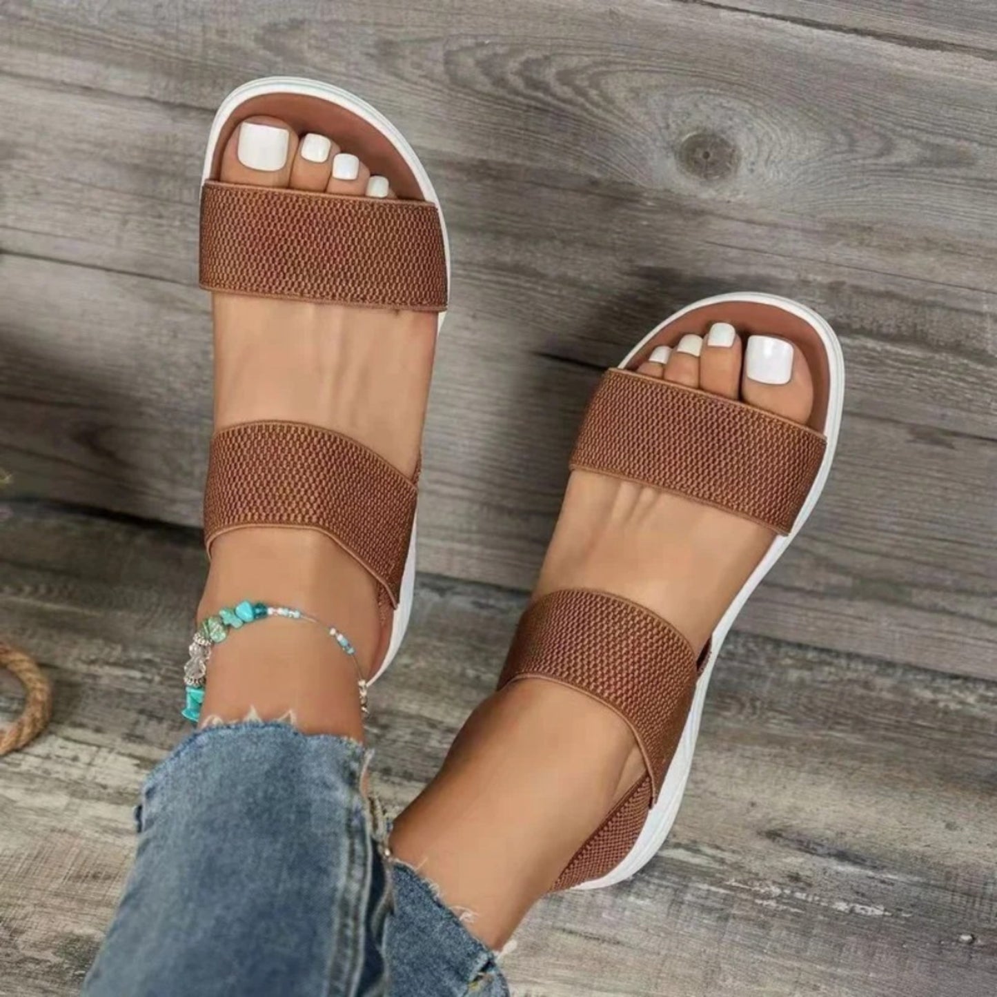 Fabiola® | Damen-Sandalen zum Hineinschlüpfen