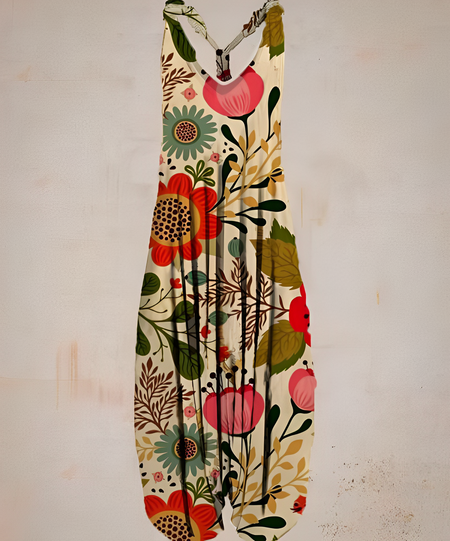 Lässiger Jumpsuit im Bohemian-Stil
