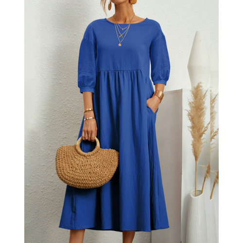 Elegantes Sommerkleid mit Abendjacke und romantischen Details